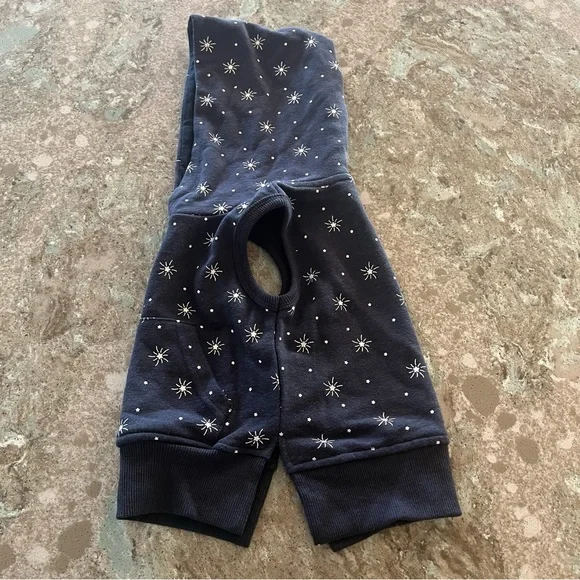 Little Bipsy Navy 🎇 Star Sleeveless Hoodie & Shorts Set - Picture 9 of 15